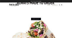 Desktop Screenshot of cafeduliban.com